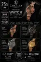Ladies Luxury Stainless Steel Watch Collection